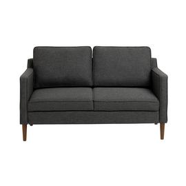 Argos Home Knox Fabric 2 Seater Sofa - Charcoal