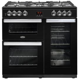 Belling Cookcentre 90G 90cm Gas Range Cooker - Black