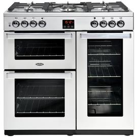 Belling Cookcentre 90G 90cm Gas Range Cooker - S/ Steel