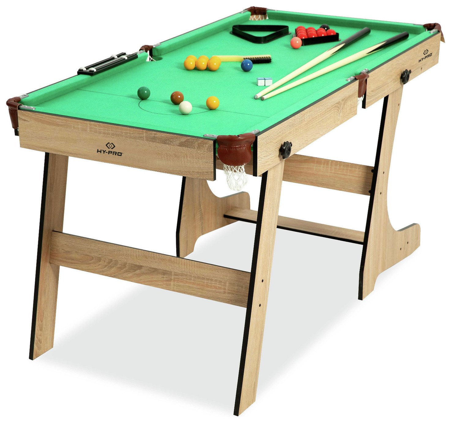 snooker and pool table