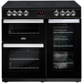 Belling Cookcentre 90E 90cm Electric Range Cooker - Black