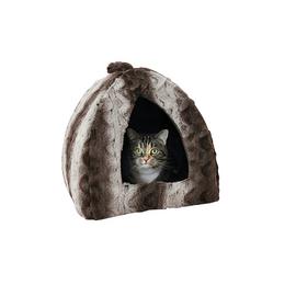 Rosewood Swirl Cat Top Igloo - Medium