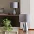 Habitat Maya Pair of Touch Table Lamps - Grey