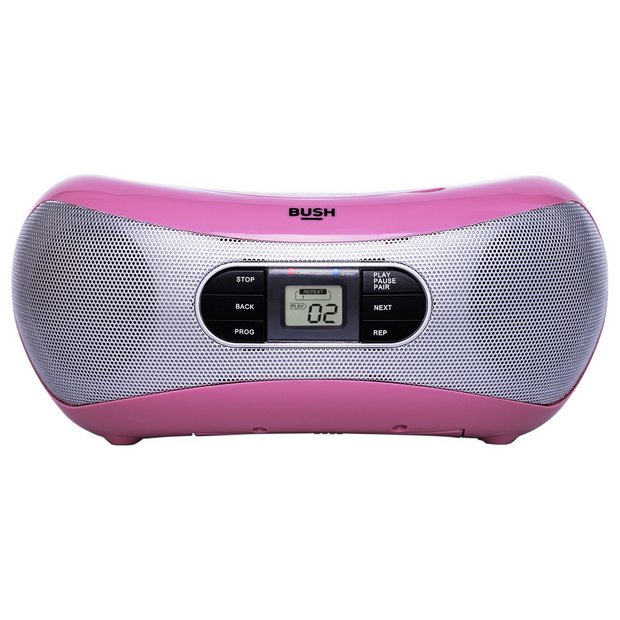 Buy Bush Bluetooth Boombox Pink at Argos.co.uk Your Online Shop for