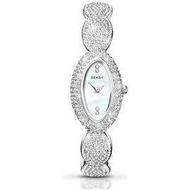 Seksy By Sekonda Women's Quartz Watch with Mother of Pearl Dial Analogue Display and Silver Bracelet 4205.73 Best Price and Cheapest