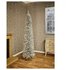 Premier Decorations 6ft Pencil Pine Christmas Tree -Silver