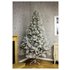 Premier Decorations 7ft Silver Tip Fir Christmas Tree - Grey