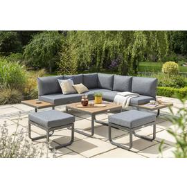 Norfolk Leisure Billingford 7 Seater Garden Corner Sofa Set