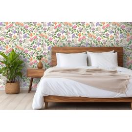 RHS Springtime Serenade Cream Wallpaper