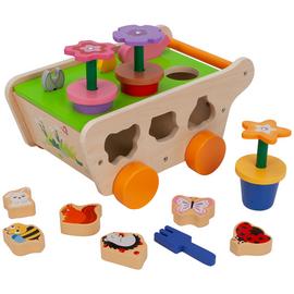 Chad Valley Wooden Gardening Shape Sorter