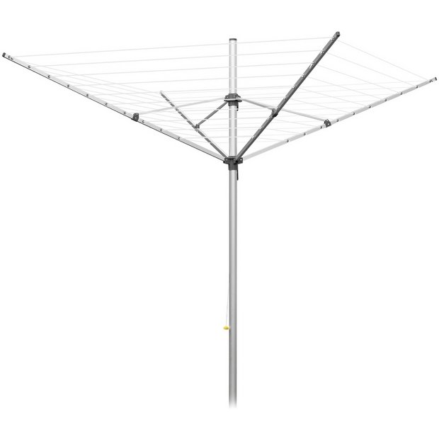 Buy Addis Easi-Lift 50m Arm Rotary Airer with Cover Washing