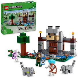 LEGO Minecraft The Wolf Stronghold Video-Game Toy Set 21261