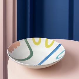 Habitat 60 Radica Ceramic Bowl by Silvia Kamodyova - Multi