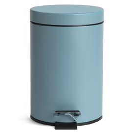 Argos Home 3 Litre Pedal Bin - Blue