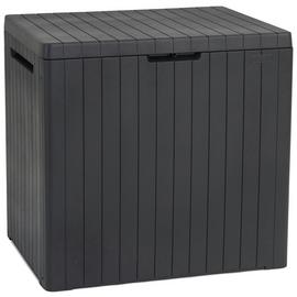 Keter City 113L Outdoor Garden Storage Box - Grey