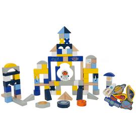 Chad Valley Wooden Space Blocks Set