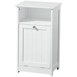 Premier Housewares Portland Wooden Floor Cabinet - White.