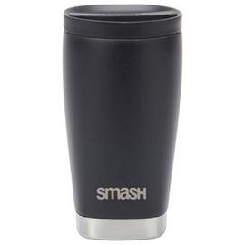 Smash Black Stainless Steel Travel Coffee Cup - 350ml