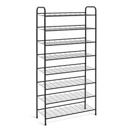 Argos Home Jorn 8 Shelf Shoe Storage Rack - Black