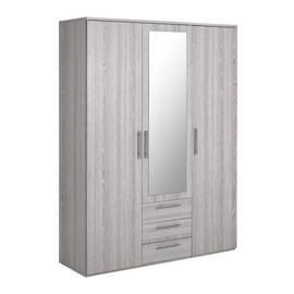 Argos Home Brisbane 3 Door 3 Drawer Wardrobe