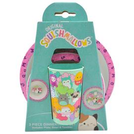Hox Squishmallows Kids Plastic Dinner Set