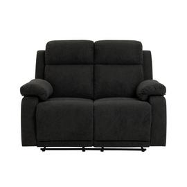 Argos Home Bradley Fabric 2 Seater Recliner Sofa - Grey