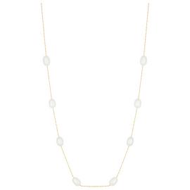 Jon Richard Gold Plated Chain & Freshwater Pearl Necklace