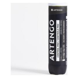 Decathlon Tennis Ball Control Pro Yellow - Pack of 4