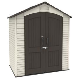 Lifetime Plastic Outdoor Storage Shed - 7ft