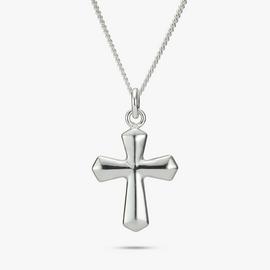 Revere Sterling Silver Cross Pendant Necklace