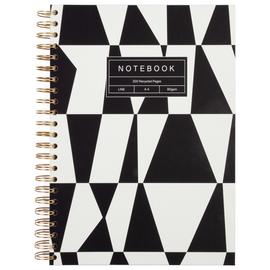 Habitat Luxe A4 150 Page Ruled Wiro Notebook