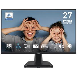MSI Pro MP275Q 27 Inch 100Hz IPS WQHD Monitor