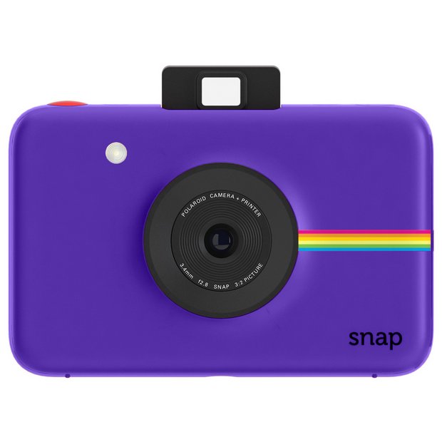 Buy Polaroid Snap Instant Print Camera Purple at Argos.co.uk Your