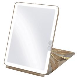 Sensse Glow Up LED Flip Top Modern Marble Mirror