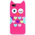 My Doodles Apple iPhones 5u002F5s Owl Case - Pink