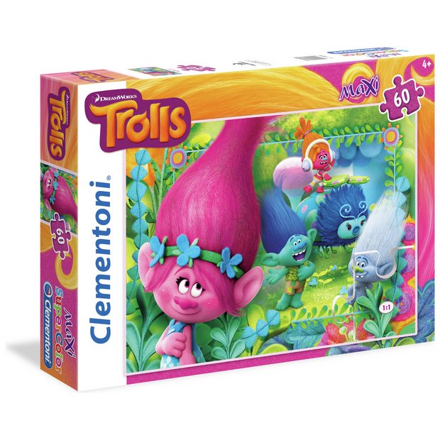 Buy Dreamworks 60 Maxi Pieces Puzzle Trolls at Argos.co.uk Your