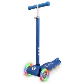Zinc T-Motion Kids Light Up 3 Wheel Scooter - Blue