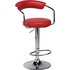 Argos Home Executive Gas Lift Bar Stool with Back Rest - Red