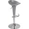 Argos Home Gas Lift Bar Stool - Silver