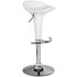 Argos Home Gas Lift Bar Stool - Super White