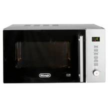 de longhi 800w standard microwave p80t5a black and silver400 7456