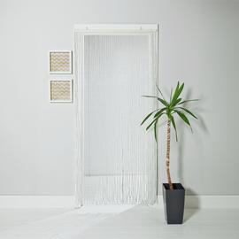 Argos Home Beaded Wood & Bamboo Door Curtain