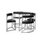 Argos Home Milan Space Saver Table & 4 Chairs - Black