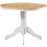 Argos Home Kentucky Round Solid Wood Dining Table - Two Tone