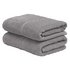 Argos Home Pair of Hand Towels - Flint Grey