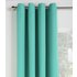 Collection Linen Look Blackout Curtains - 117x137cm - Teal