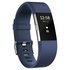 Fitbit Charge 2 HR + Fitness Large Wristband - Blue