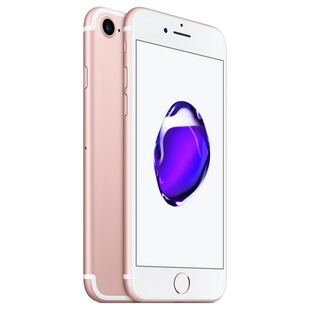 Buy Sim Free Iphone 7 32gb Mobile Phone Rose Gold Sim Free Phones Argos