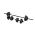 Opti Vinyl Barbell and Dumbbell Set - 35kg