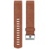 Fitbit Charge 2 Large Leather Accessory Wristband - Brown